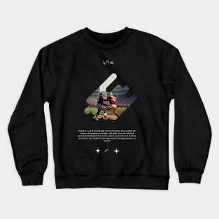 49 ers graphic design, funny 49 ers victor illustration design Crewneck Sweatshirt